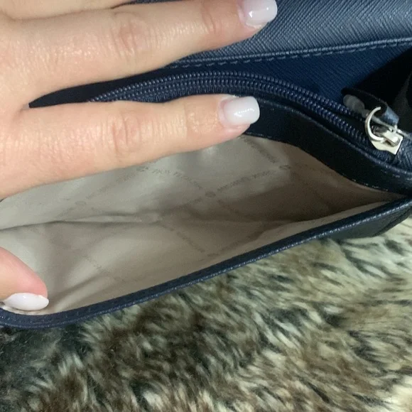 Michael Kors Navy Wallet/Crossbody-NWOT - Picture 9 of 16